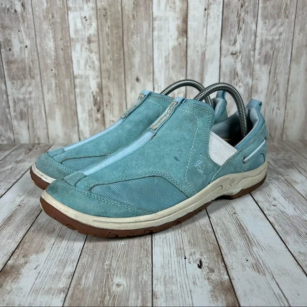 COLUMBIA BOUE Suede Water‎ Shoes - Womens 10